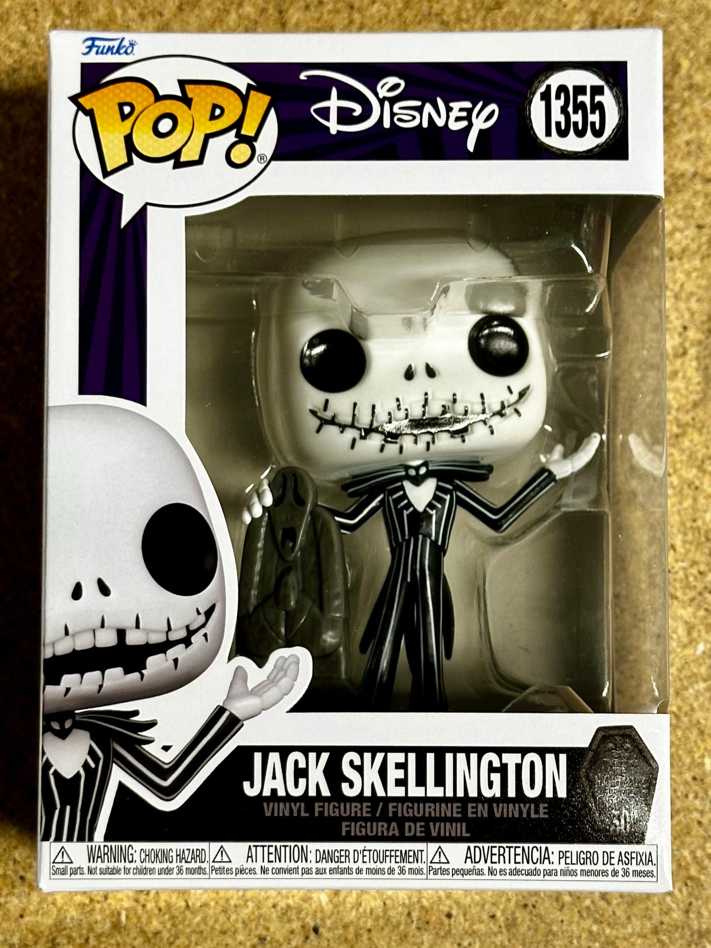 Disney Funko Pop! - Jack Skellington With Tombstone #1355 Nightmare Before X-Mas 2023