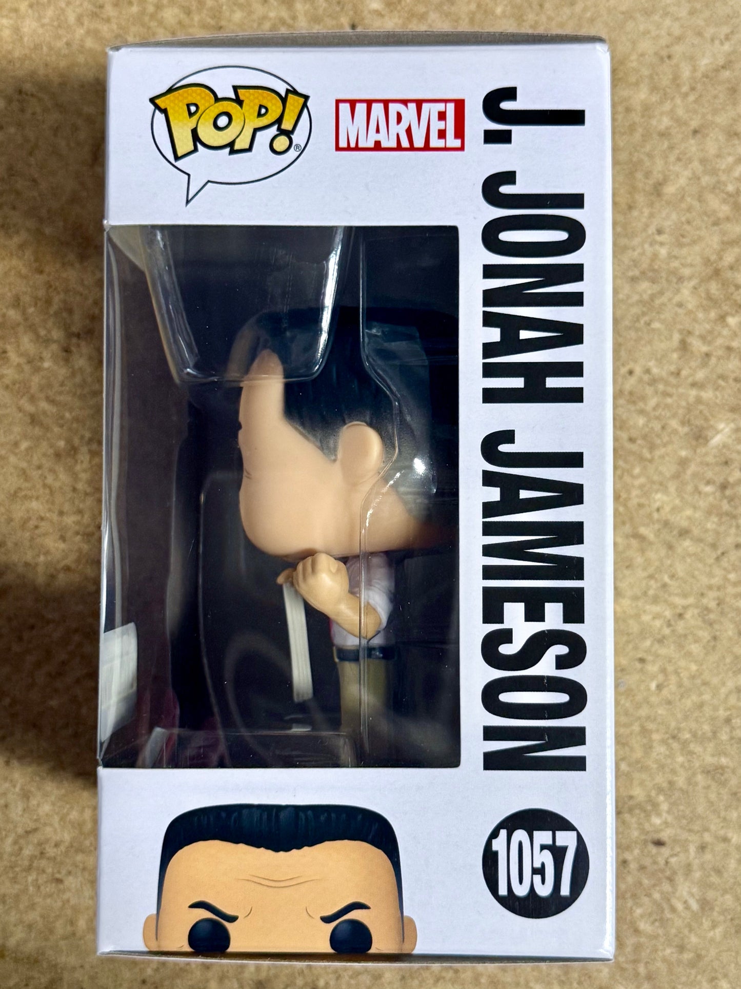 Marvel Funko Pop! - J. Jonah Jameson W/ Newspaper Spider-Man #1057 EE Exclusive