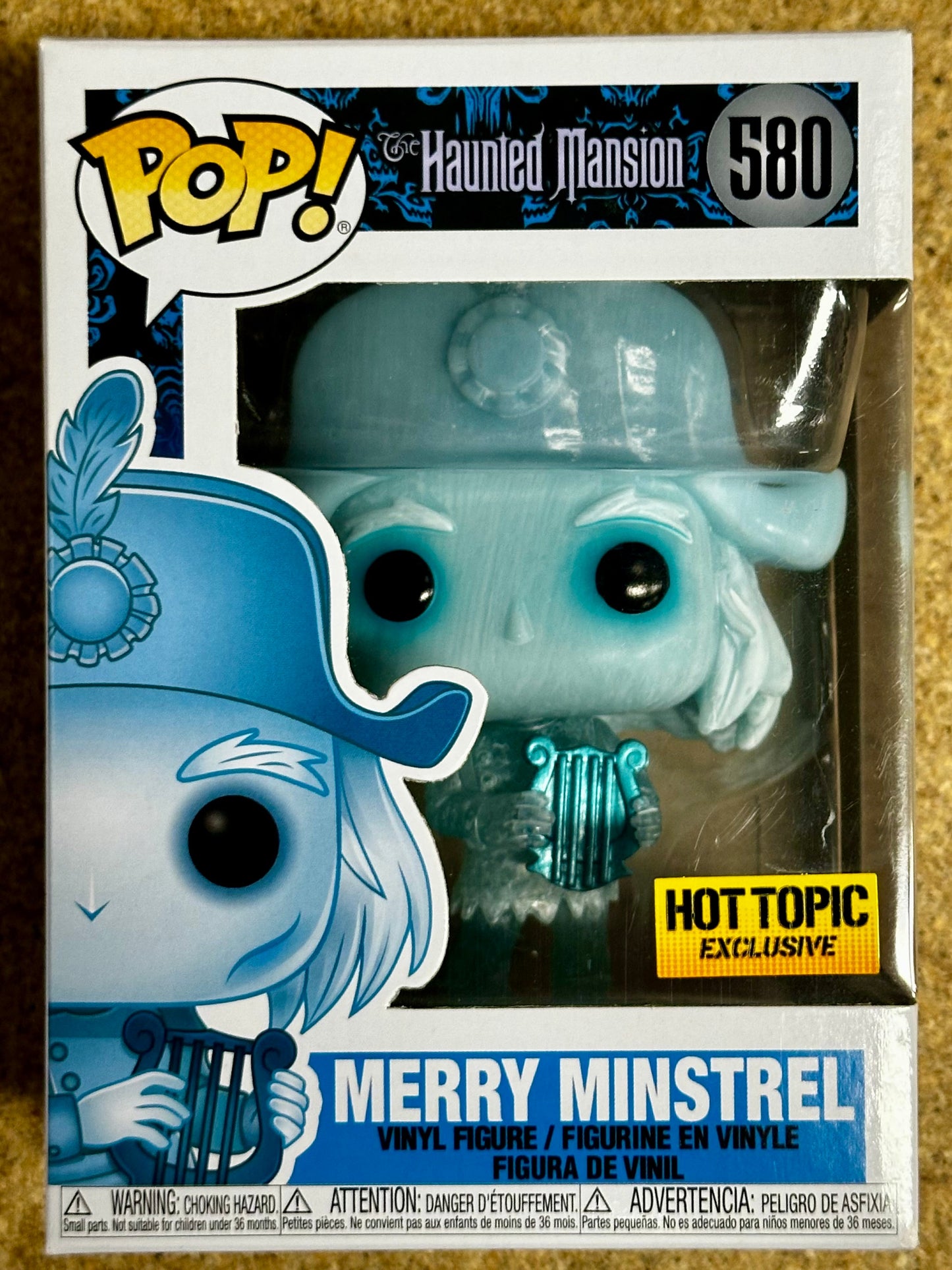 Disney Funko Pop! - Merry Minstrel #580 The Haunted Mansion 2019 Vaulted Exclusive