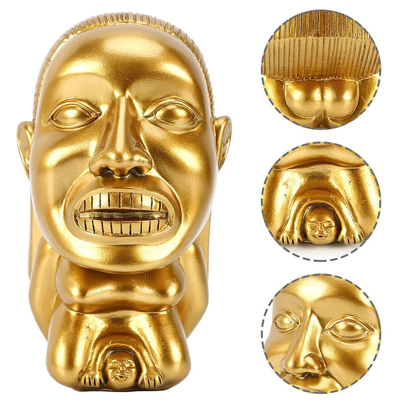 Indiana Jones Idol Golden Fertility Statue