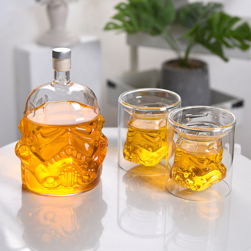 Star Wars Stormtrooper liquor dispenser and cup