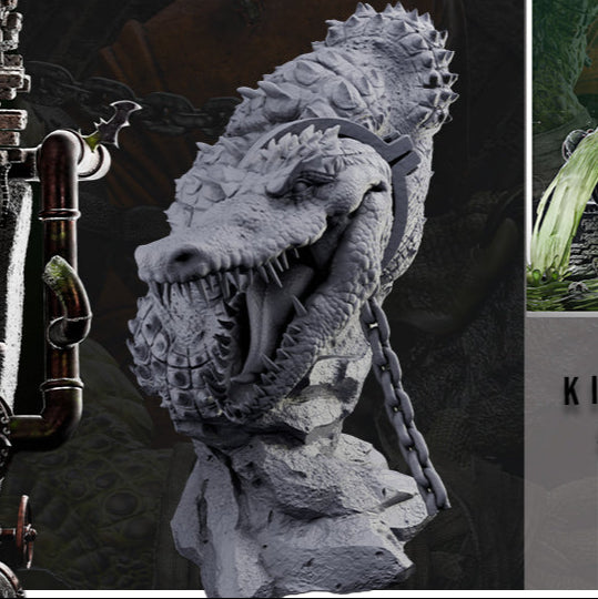 DC Comics Statue - Killer Croc (1:6 Scale & Bust)
