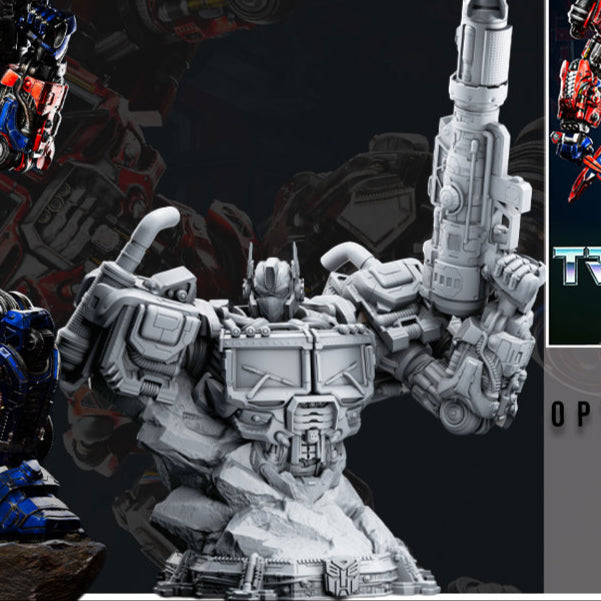 Transformers Statue - Optimus Prime (1:18 Scale & Bust)