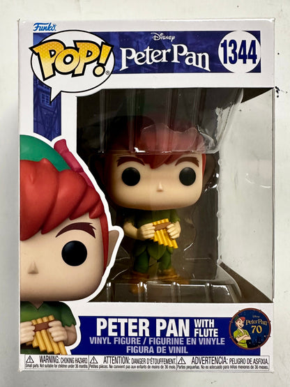 Disney Funko Pop! - Peter Pan With Flute #1344 Peter Pan 2023
