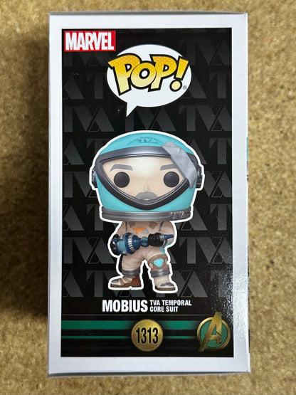 Marvel Funko Pop! - Mobius (TVA Temporal Core Suit) #1313 Disney + Loki S2 2023