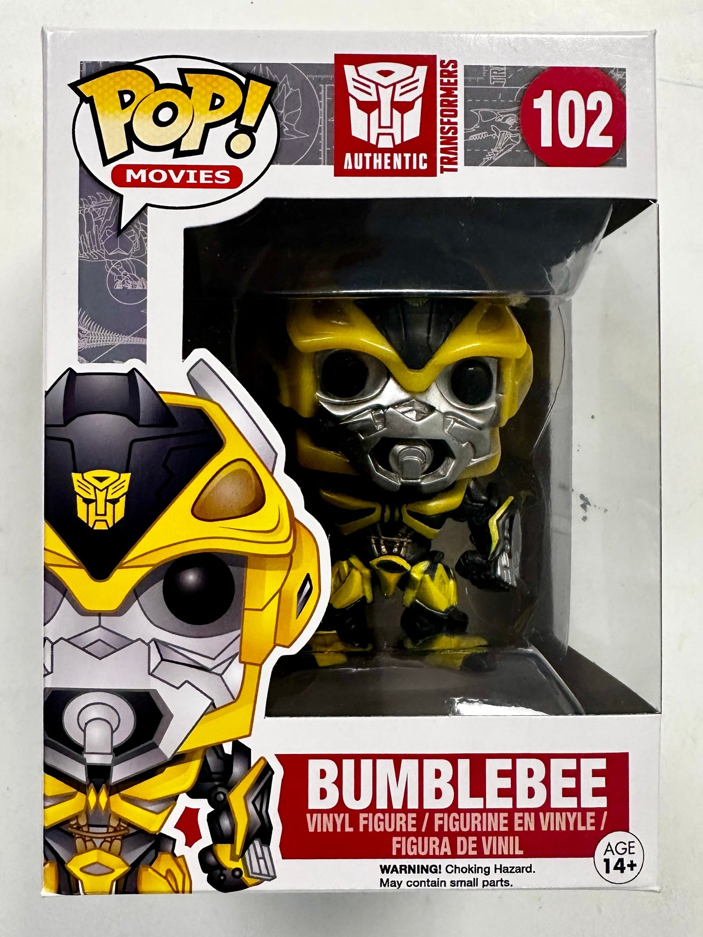 Transformers Funko Pop! - Bumblebee #102 Transformers Age Of Extinction 2014 Vaulted