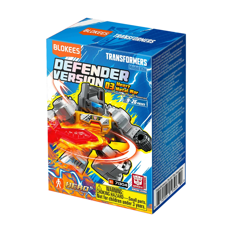 Blokees Transformers: Defender Version - 03 Heavy Metal War - Blind Box