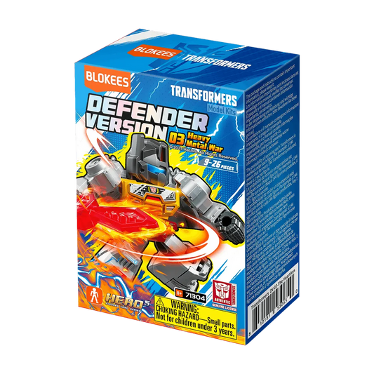 Blokees Transformers: Defender Version - 03 Heavy Metal War - Blind Box
