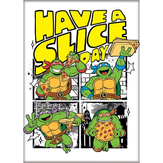 TMNT Have A Slice Team Magnet