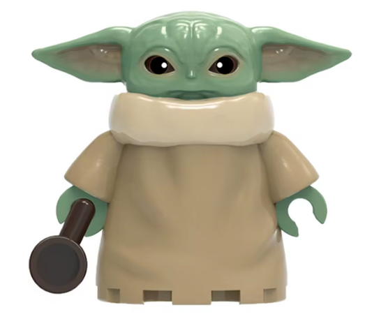 Star Wars Lego Custom Minifigure - Grogu (Baby Yoda)