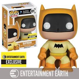 DC Funko Pop! - Batman (Rainbow - Yellow) Entertainment Earth Exclusive