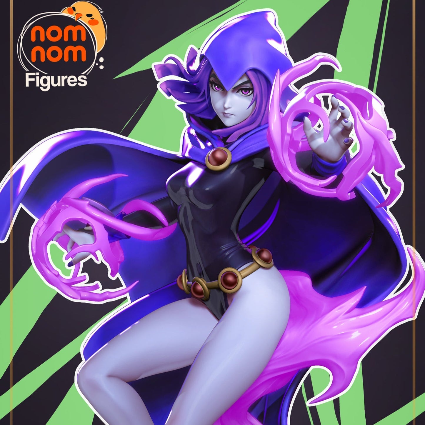 DC Comics Statue - Raven - Teen Titans (1:10, 75mm Scale & Bust)