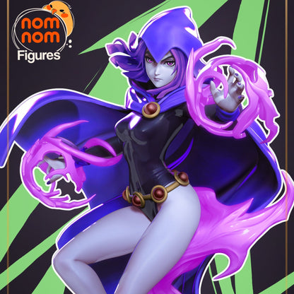 DC Comics Statue - Raven - Teen Titans (1:10, 75mm Scale & Bust)