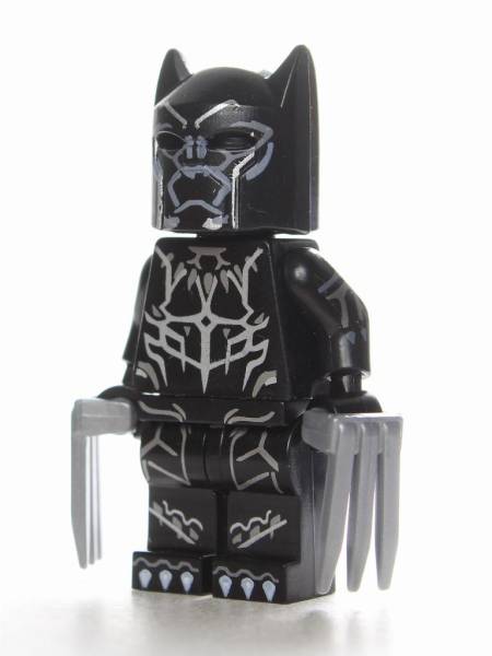 Marvel Lego Custom Minifigure - Black Panther