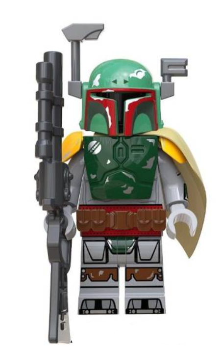 Star Wars Lego Custom Minifigure - Boba Fett