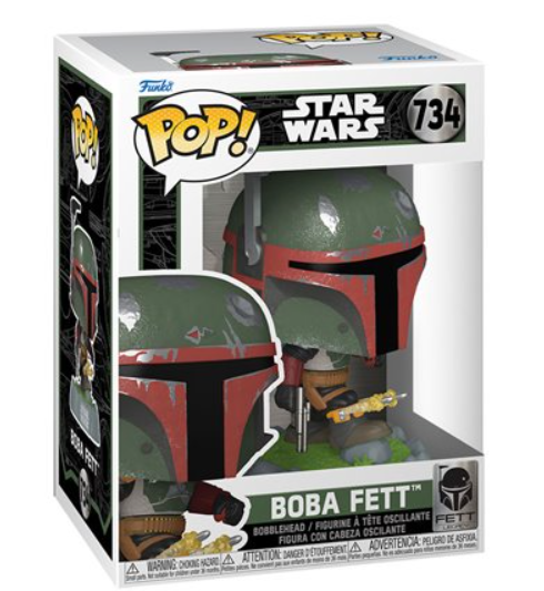 Star Wars Funko Pop! - Boba Fett with Rockets Vinyl Figure #734