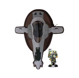 Star Wars Boba Fett (Art Series) and Slave One Sling Bag