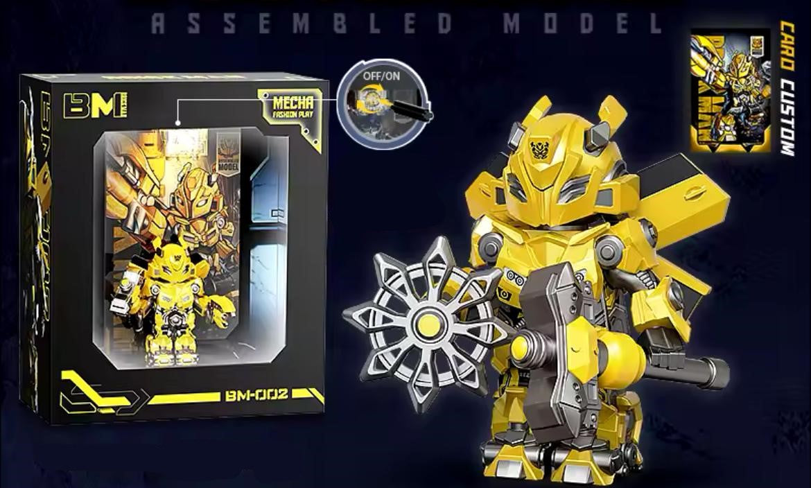 Transformers Lego Custom Minifigure - Bumblebee 1