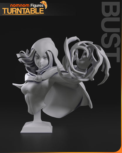 DC Comics Statue - Raven - Teen Titans (1:10, 75mm Scale & Bust)