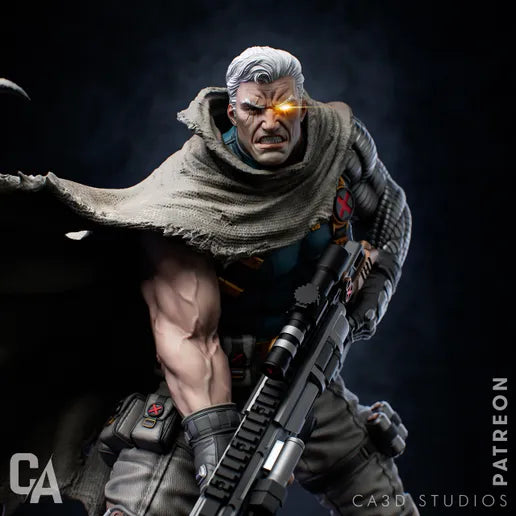 Marvel Comics Statue - Cable (1:6, 1:9 Scale & Bust)