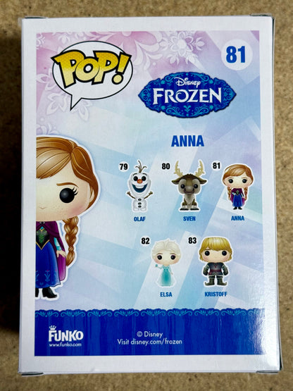 Disney Funko Pop! - Anna #81 Frozen 2014 Kristen Bell Animated Princess