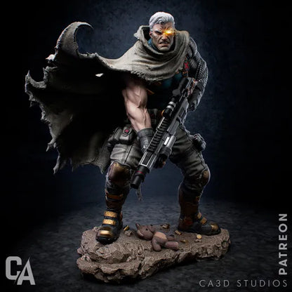 Marvel Comics Statue - Cable (1:6, 1:9 Scale & Bust)