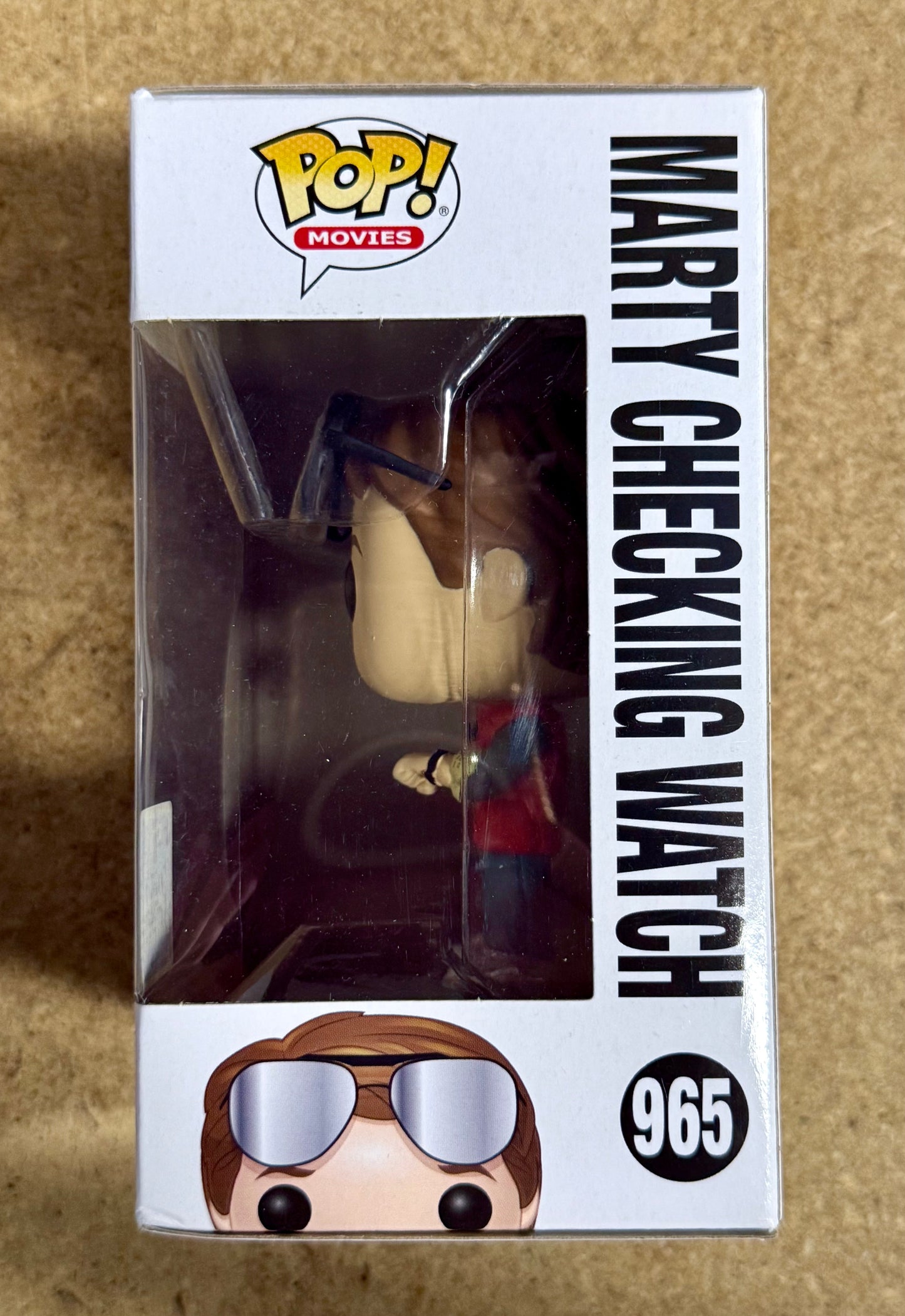 Movies Funko Pop! - Marty Checking Watch #965 Back to The Future SDCC 2020 Summer Con Exclusive