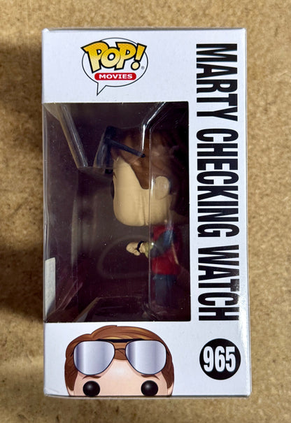 Movies Funko Pop! - Marty Checking Watch #965 Back to The Future SDCC 2020 Summer Con Exclusive