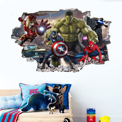 Marvel Bedroom and Living Room Decoration