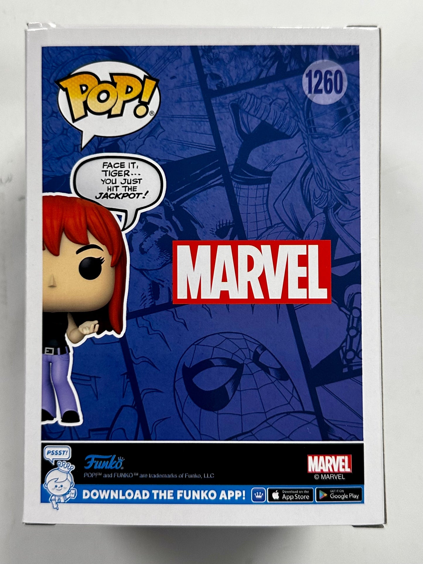 Marvel Funko Pop! - Mary Jane Watson #1260 Spider-Man Comics EE 2023 Exclusive