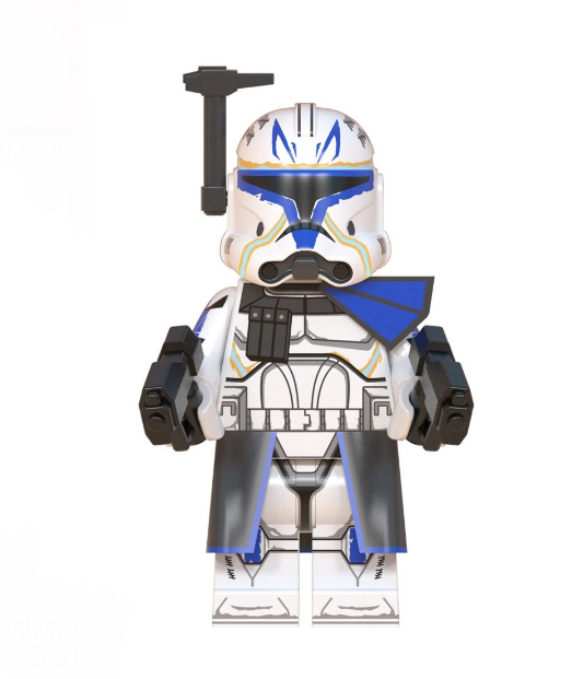 Star Wars Lego Custom Minifigure - Captain Rex