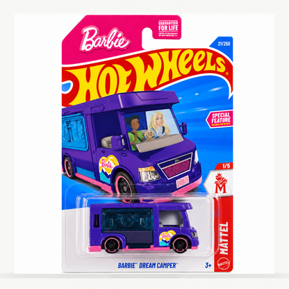 Barbie Hot Wheels - Barbie Dream Camper | Mattel Series 1/5