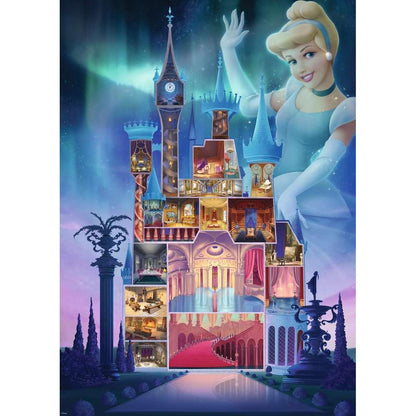Disney Puzzle - Cinderella "Disney Castle Collection" 1000 Piece Jigsaw Puzzle Ravensburger
