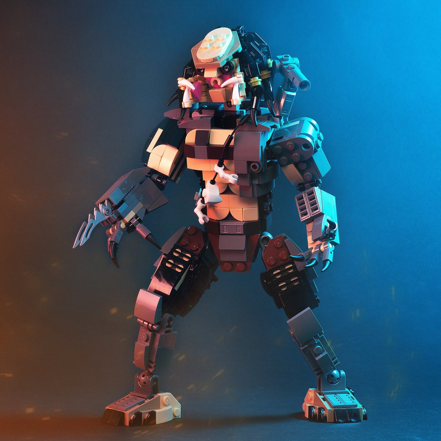 Movies Lego Set - Predator Custom MOC made using LEGO parts