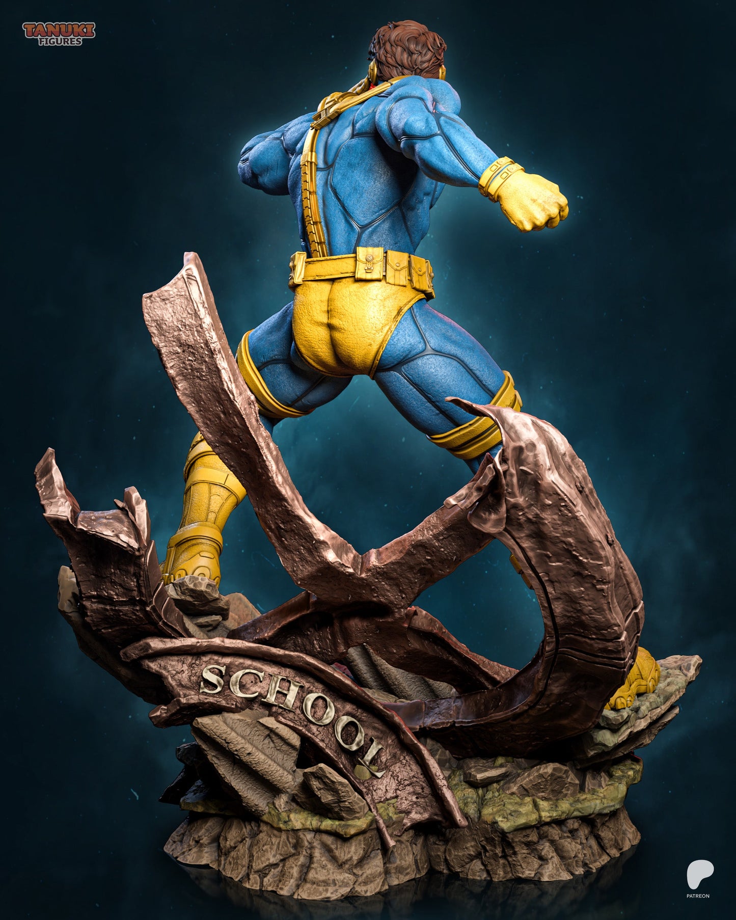 Marvel Comics Statue - Cyclops by Tanuki Figures (1:6 Scale & Bust)