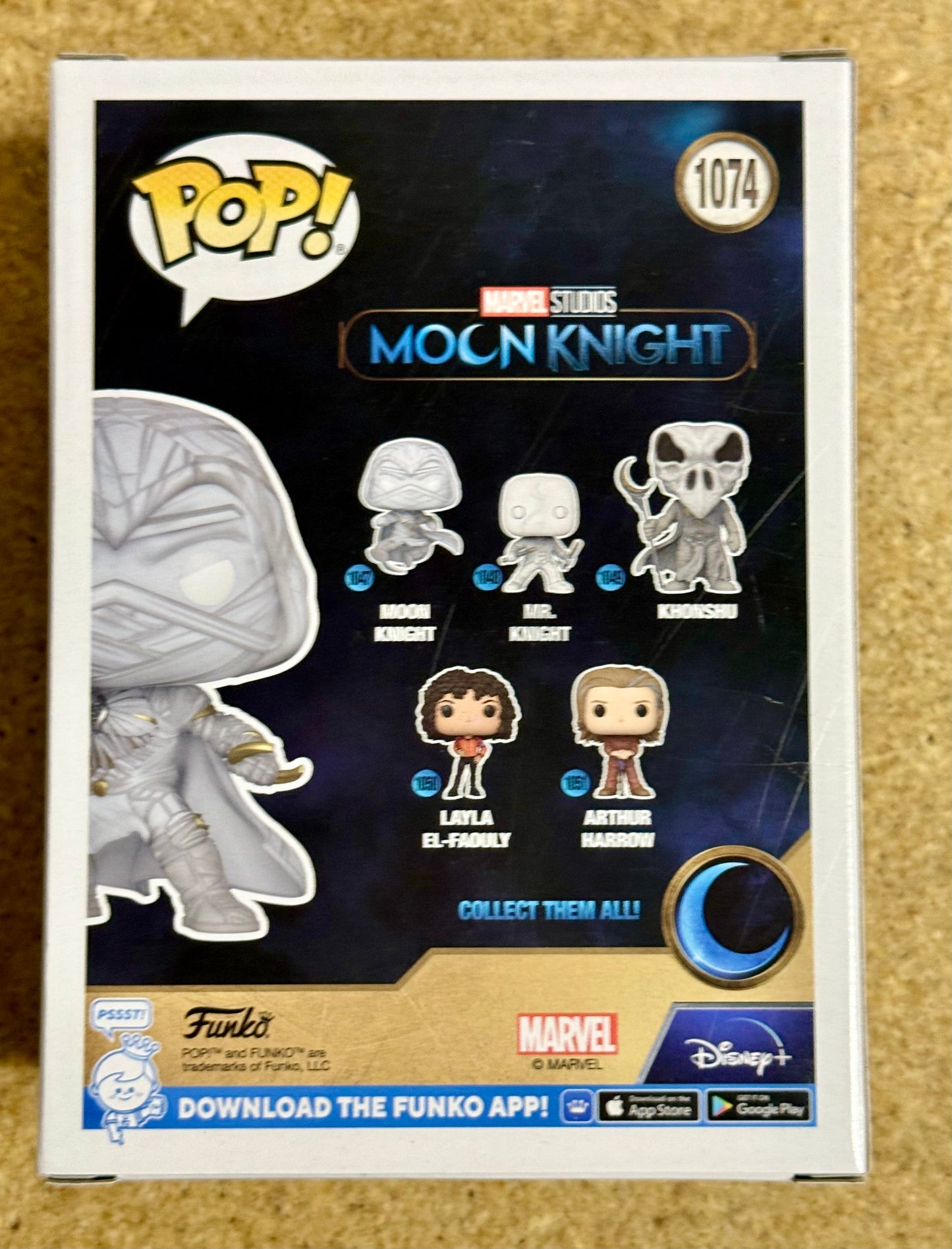 Marvel Funko Pop! - Moon Knight #1074 Moon Knight 2022 FS Exclusive