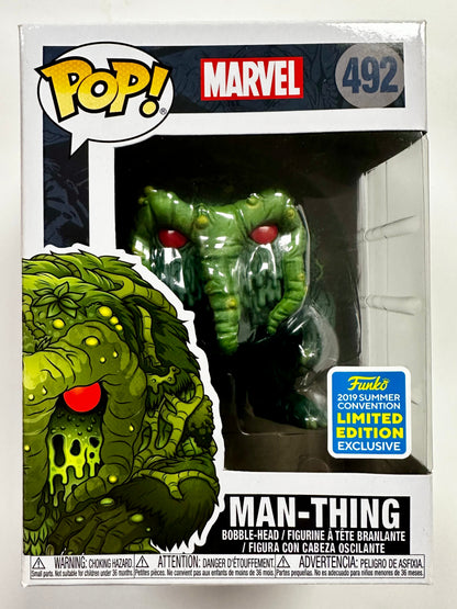 Marvel Funko Pop! - Man-Thing #492 SDCC 2019 Summer Con Vaulted Exclusive