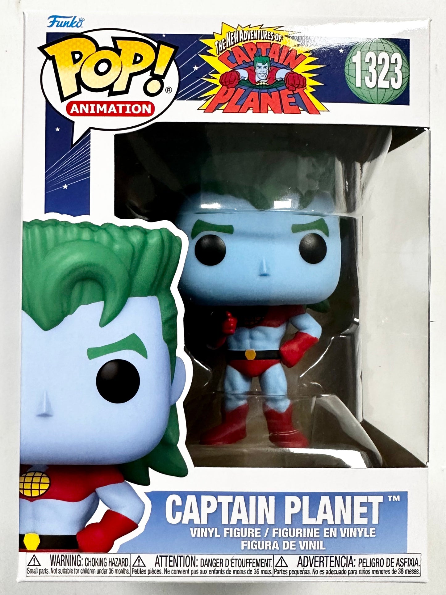 Animation Funko Pop! - Captain Planet #1323 New Adventures Captain Planet 2023