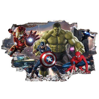 Marvel Bedroom and Living Room Decoration
