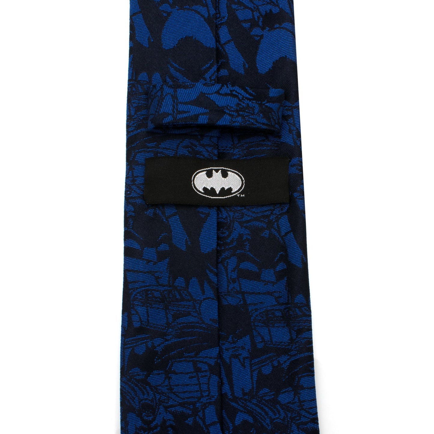 Batman Comic Blue Tie