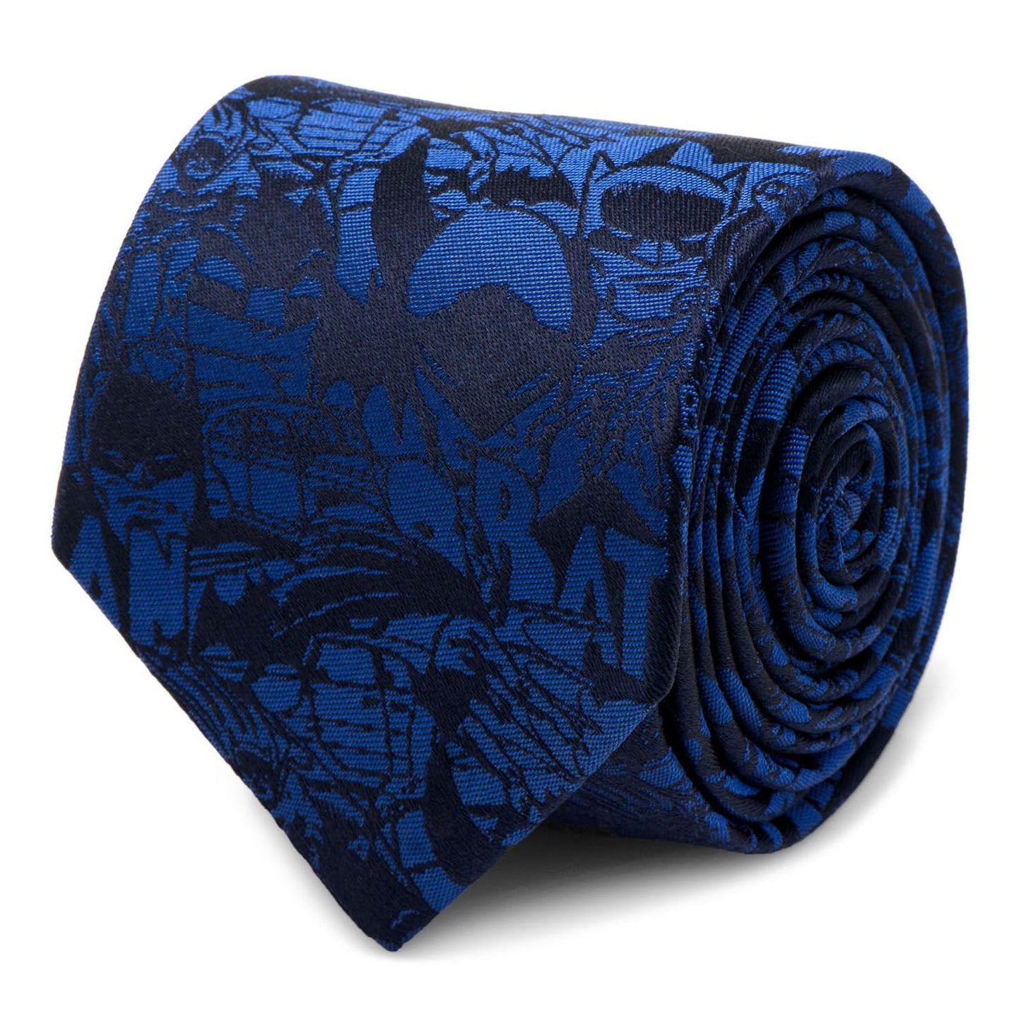 Batman Comic Blue Tie