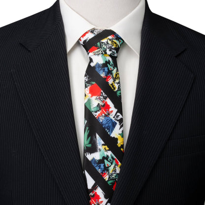 Batman Chaos Stripe Men's Tie