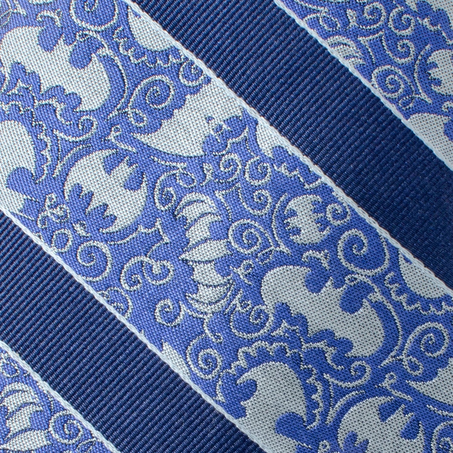 Batman Stripe Multi Emblem Blue Men's Tie