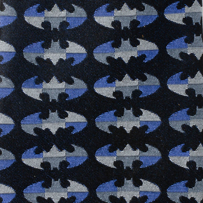 Batman Blue Blocked Black Men's Tie