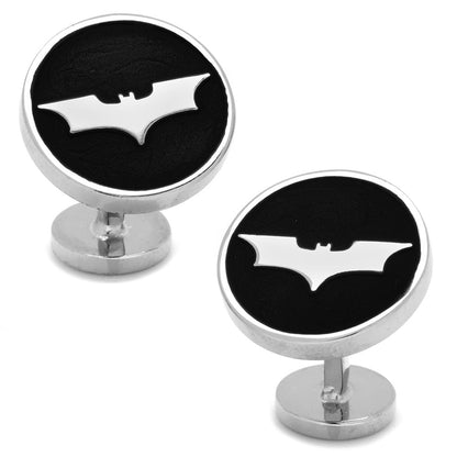 Batman Dark Knight Recessed Black Cufflinks