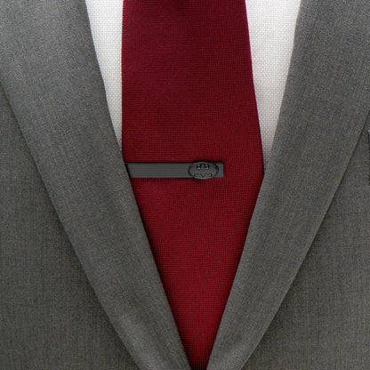 Batman Satin Black Cufflinks and Tie Bar Gift Set