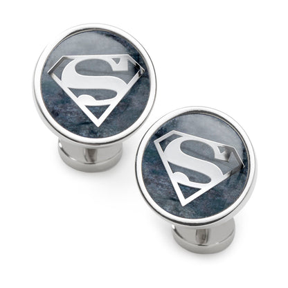 Superman Navy Gemstone Cufflinks