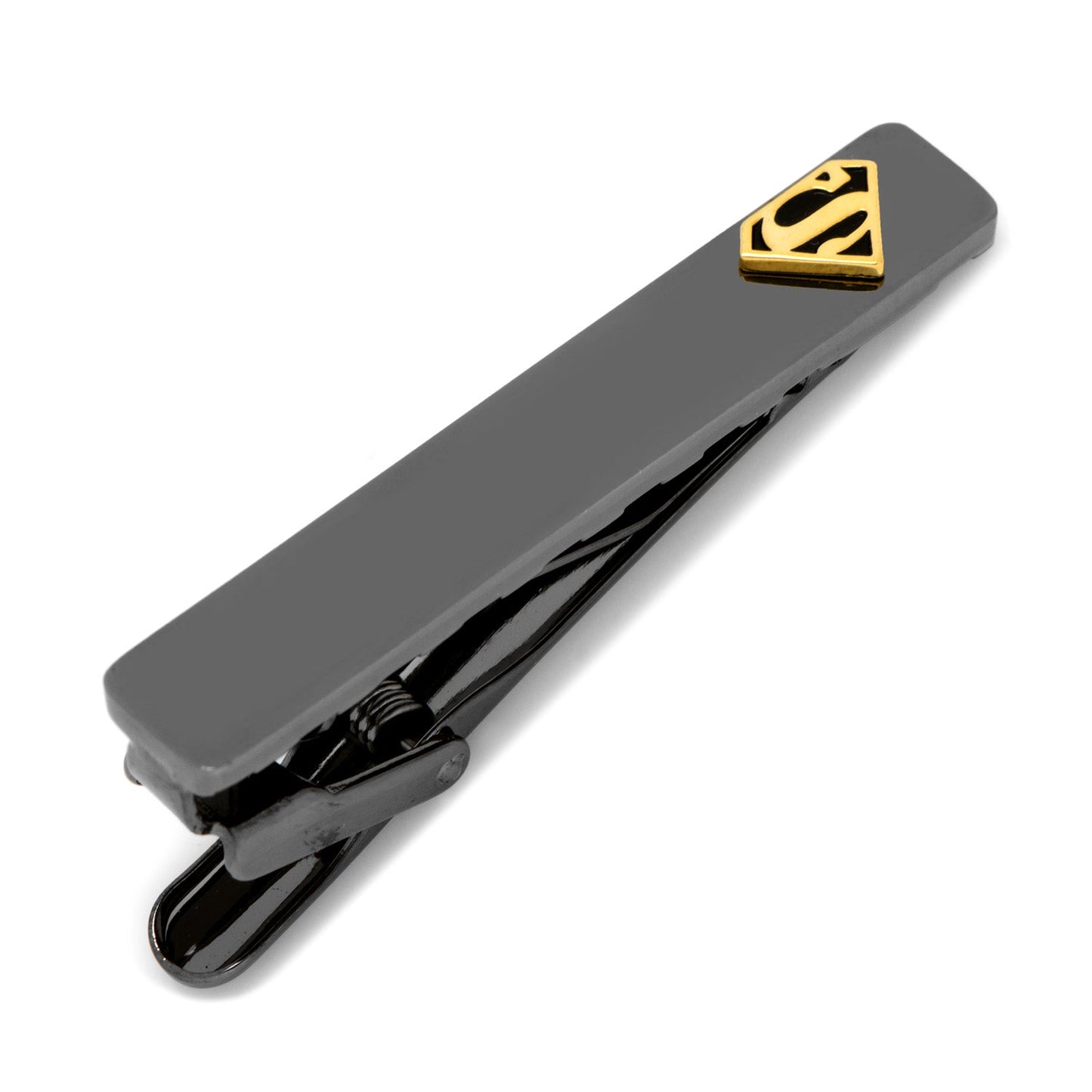 Superman Black and Gold Tie Clip