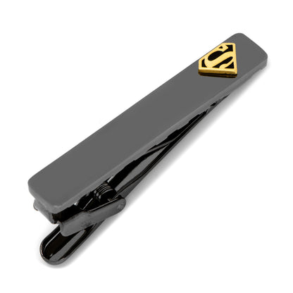 Superman Black and Gold Tie Clip