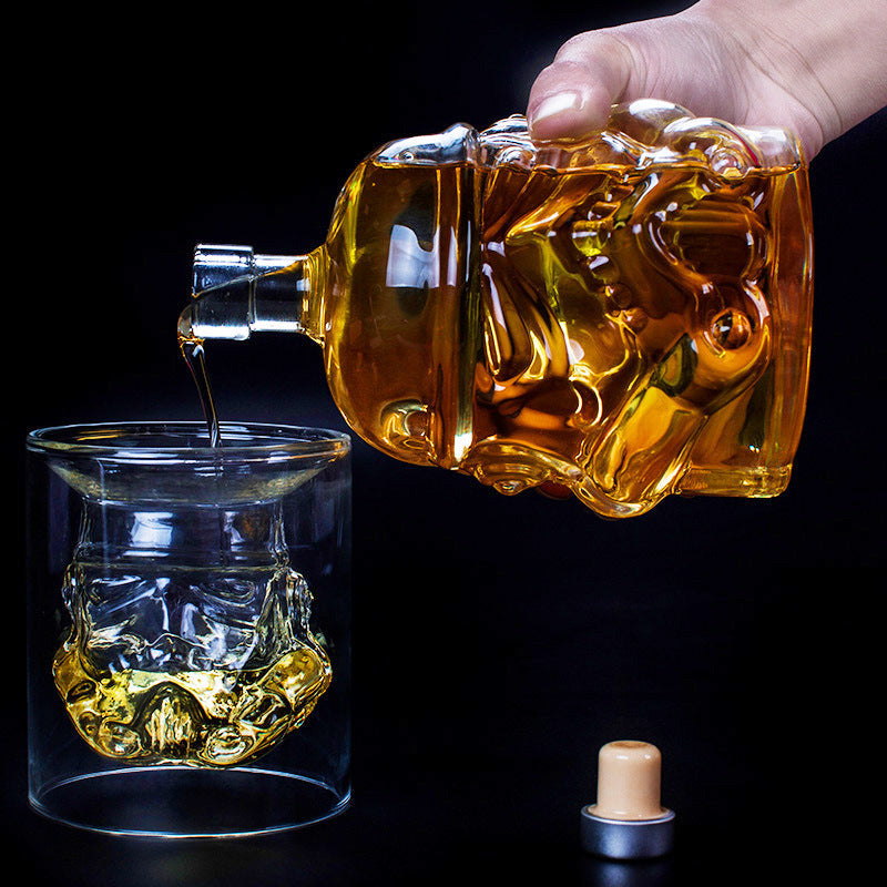 Star Wars Stormtrooper liquor dispenser and cup